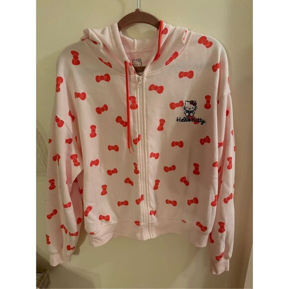 Hello Kitty Full Zip Hoodie - Picture 1 of 4